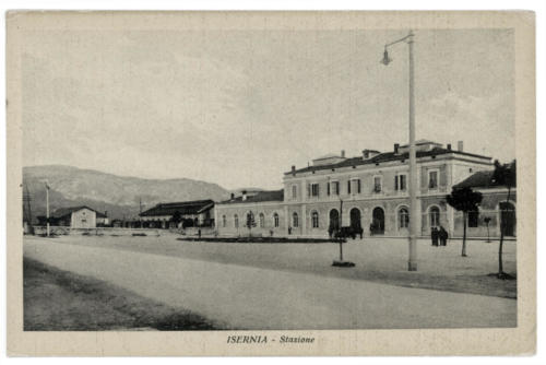 Isernia, stazione ferroviaria, 1920/30 circa