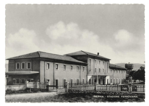 Isernia, stazione ferroviaria, anni 60