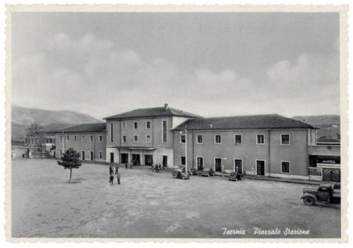 Isernia, stazione ferroviaria, anni 50