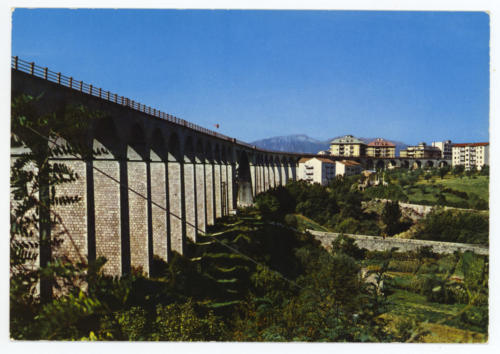 Isernia, 1970 circa, veduta viadotto Santo Spirito