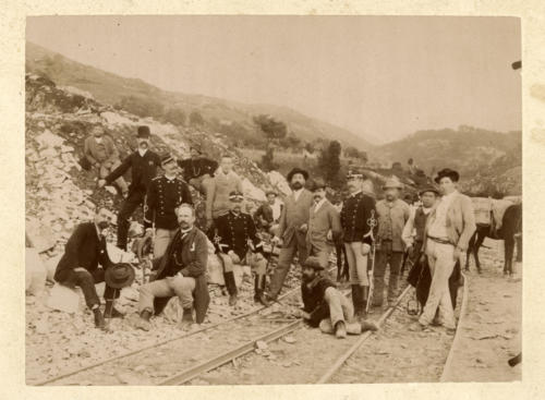 Isernia, 1893 circa, maestranze (foto D'Ambrosio e Schiavone)