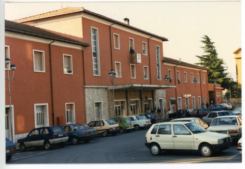 Isernia, stazione ferroviaria, anni 80