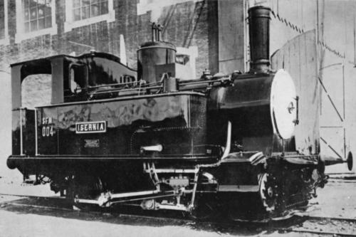 Locomotiva ”Isernia“ utilizzata per la costruzione della ferrovia Sulmona-Isernia